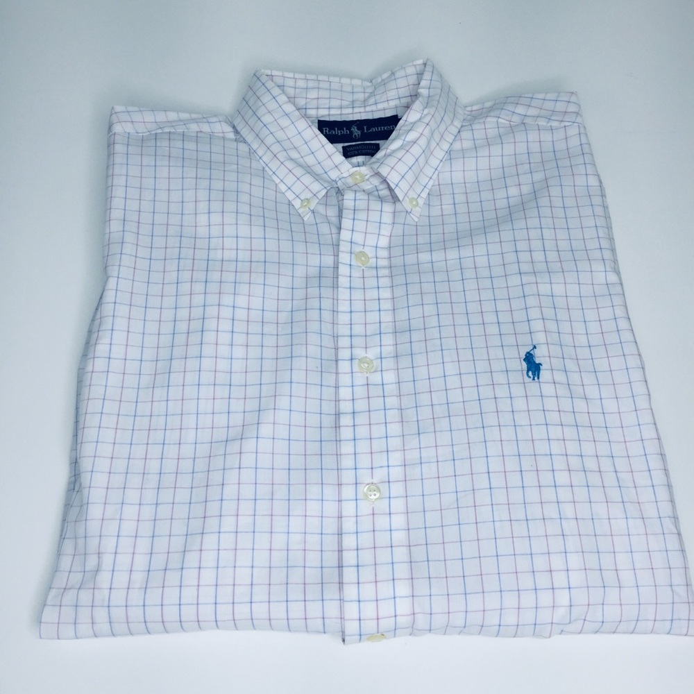 Ralph Lauren Men’s Yarmouth Shirt Size 17 32/33